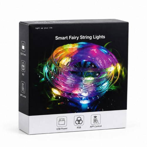 ریسه LED هوشمند RGB ده متری ضد آب با کنترل اپلیکیشن